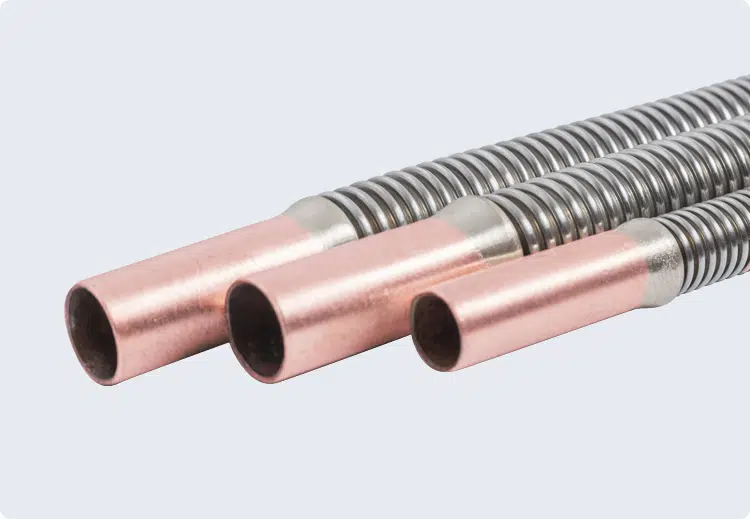 COPPER FITTINGS FLEXIBLE METAL HOSES