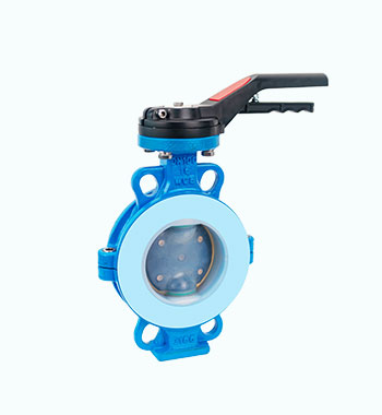 PFA Lined Butterfly Valve